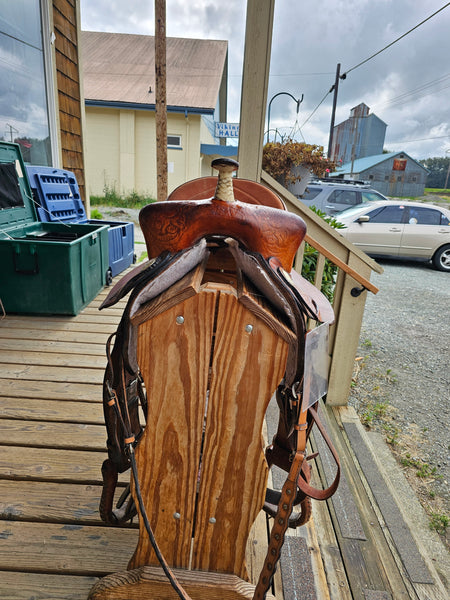 15" Rider's Choice Barrel Saddle