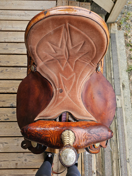 15" Rider's Choice Barrel Saddle