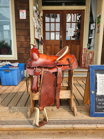 16" Buffalo Saddlery Custom Trail Saddle