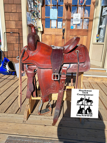 ON TRIAL 16" Corriente Ranch Cutter Saddle