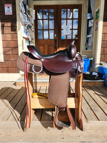 16" High Horse by Lockhart Cordura Trail Saddle