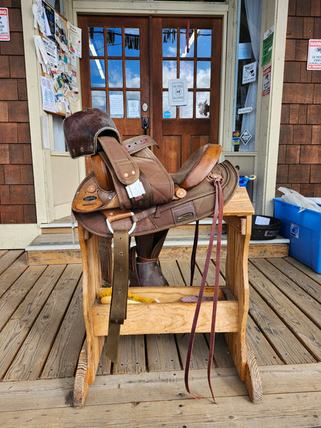 14" Fabtorn Round Skirt Barrel / Trail Western saddle