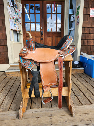 16" Hilason Barrel Saddle