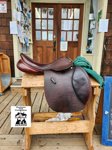 17" County Stabilizer XTR Jumping Saddle