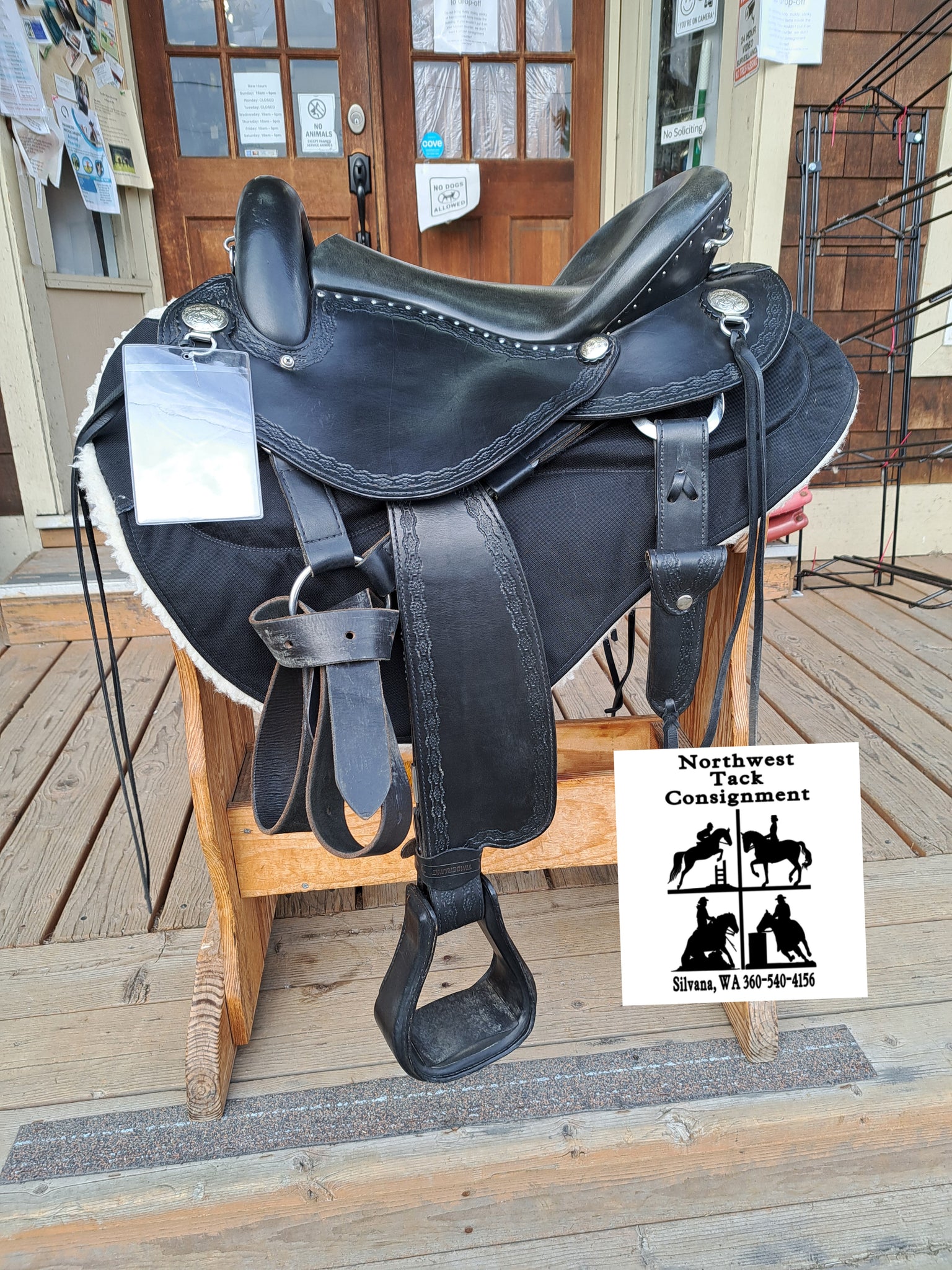 15.5" Timberline Endurance Saddle