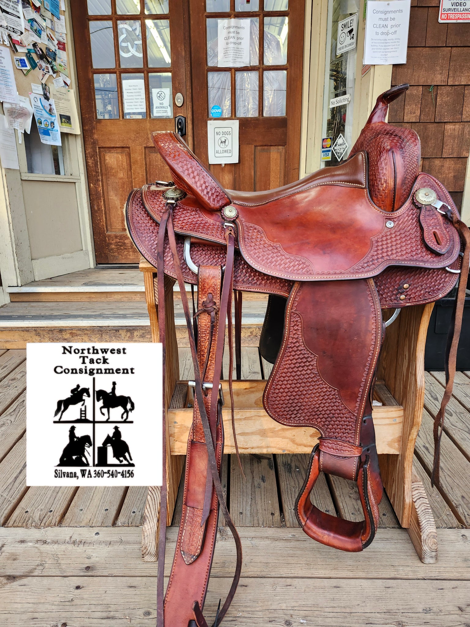 16" Crates Gaited Trail Saddle