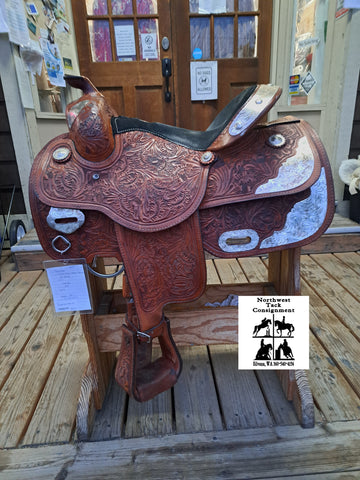 14.5" Showman Western Equitation Show Saddle