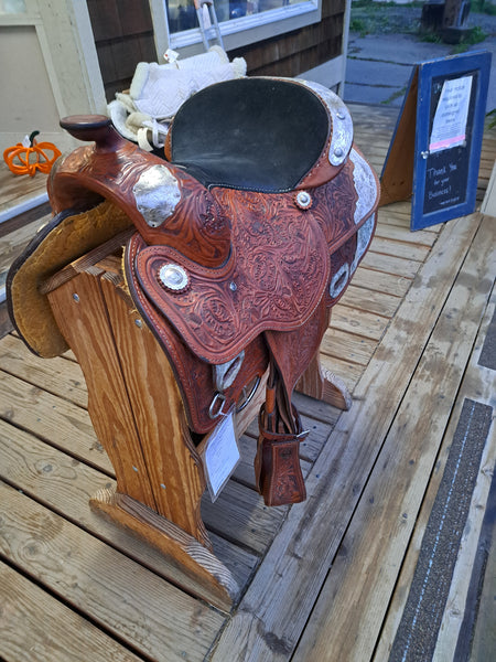 14.5" Showman Western Equitation Show Saddle