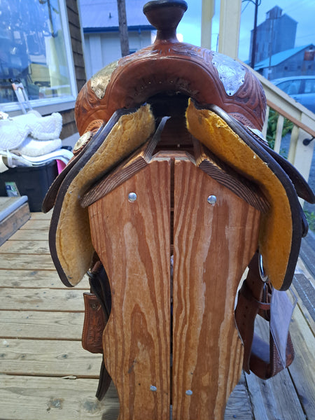 14.5" Showman Western Equitation Show Saddle