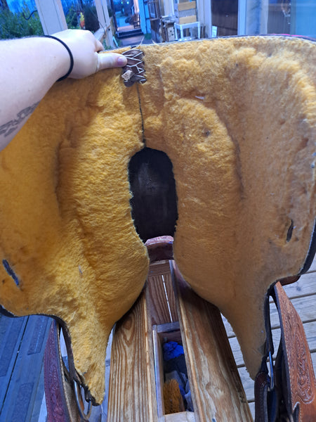 14.5" Showman Western Equitation Show Saddle