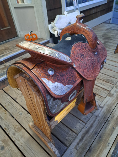 14.5" Showman Western Equitation Show Saddle