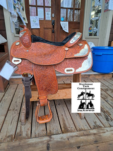 17" Corriente Western Equitation Show Saddle