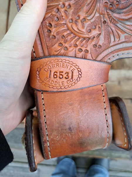 17" Corriente Western Equitation Show Saddle