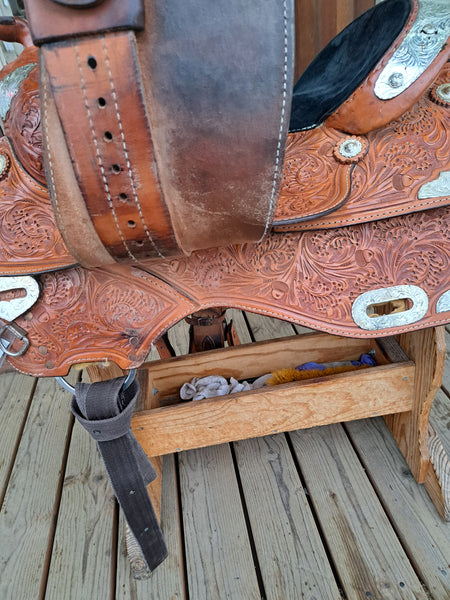 17" Corriente Western Equitation Show Saddle