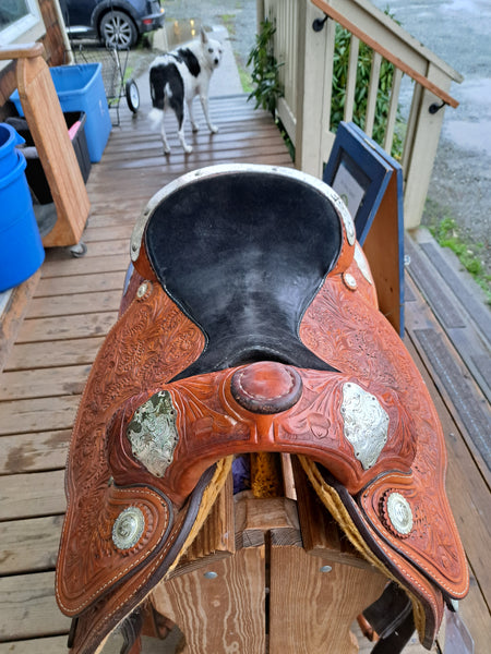 17" Corriente Western Equitation Show Saddle