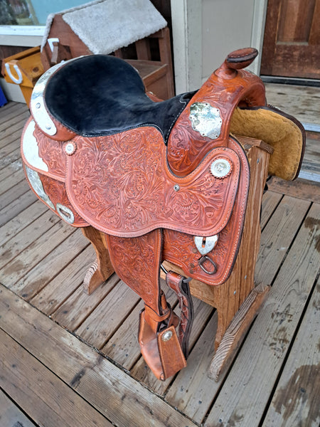 17" Corriente Western Equitation Show Saddle