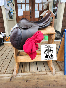 17" Fredi Roosli Wild Extra Close Contact Jump Saddle