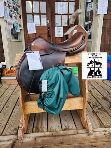 17.5" Barnsby Original Milton Close Contact Jump Saddle