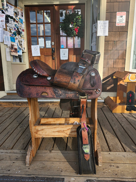 16" Comal Equitation Saddle