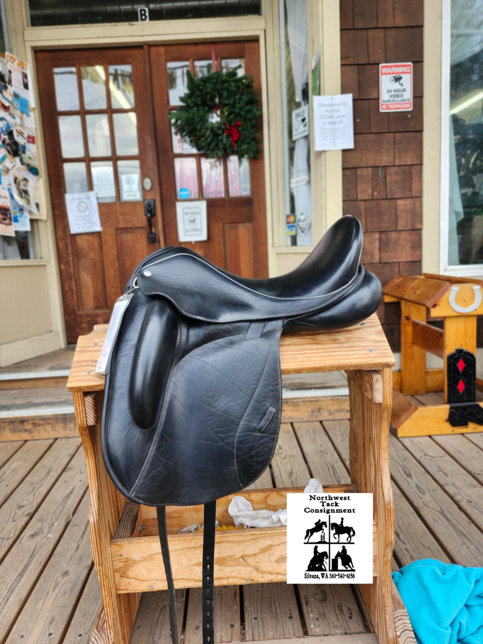 On Trial  Custom Saddlery Icon Flight Dressage Saddle