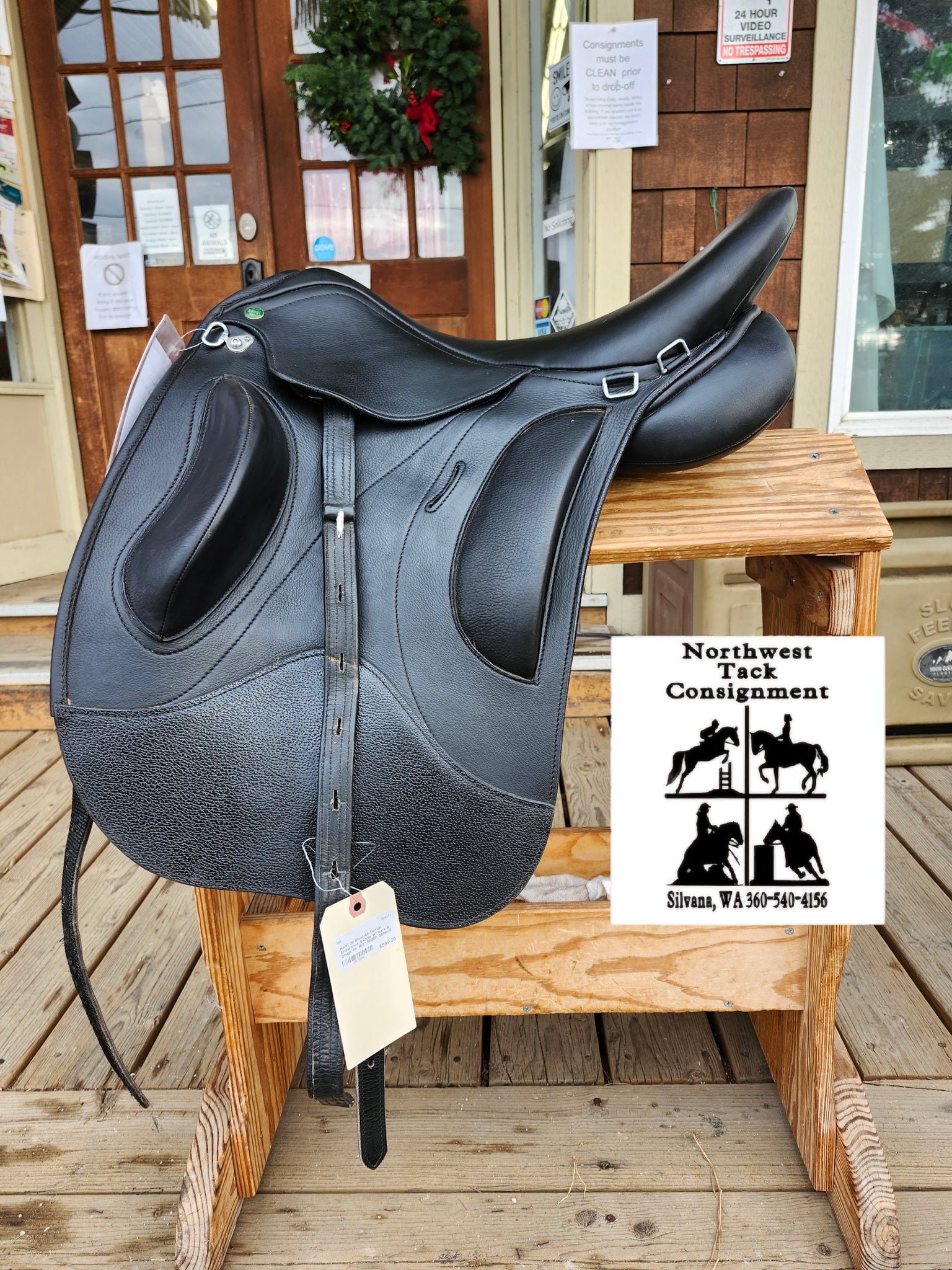 18.5" Henri de Rivel All-Terrain Endurance Saddle