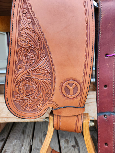 16" Circle Y Julie Goodnight Sierra Nevada Western Trail Saddle