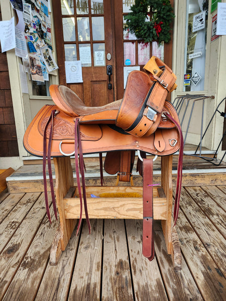 16" Circle Y Julie Goodnight Sierra Nevada Western Trail Saddle