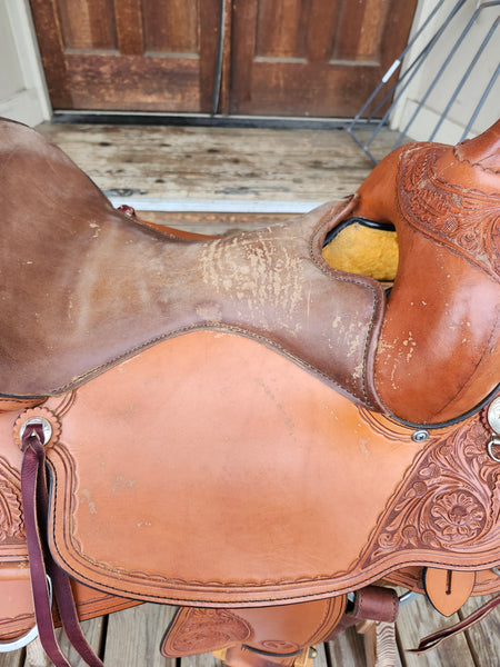 16" Circle Y Julie Goodnight Sierra Nevada Western Trail Saddle