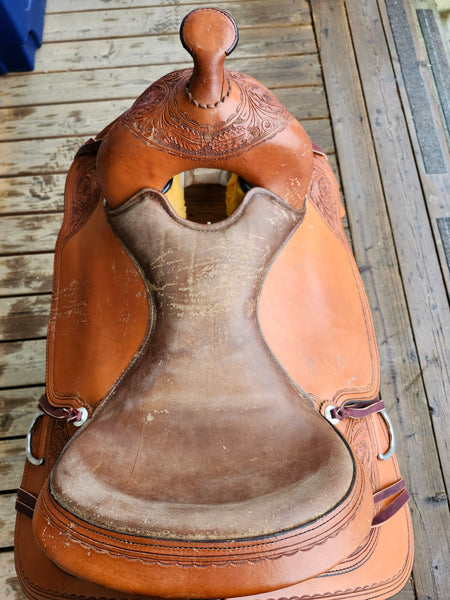 16" Circle Y Julie Goodnight Sierra Nevada Western Trail Saddle