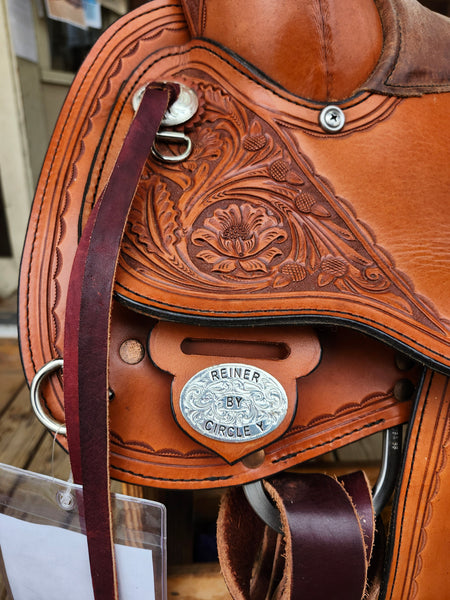 16" Circle Y Julie Goodnight Sierra Nevada Western Trail Saddle