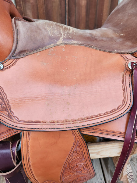 16" Circle Y Julie Goodnight Sierra Nevada Western Trail Saddle