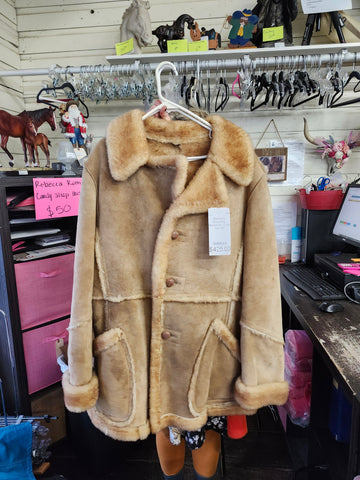 Western Shearling Sheepskin coat