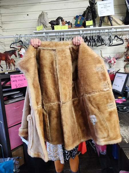 Western Shearling Sheepskin coat