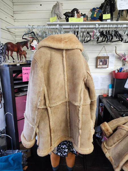 Western Shearling Sheepskin Coat