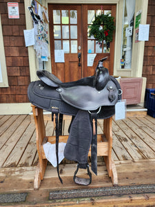 17" Fabtron Cordura Gaited Western Trail Saddle