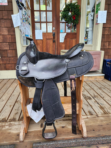 17" Fabtron Cordura Gaited Western Trail Saddle