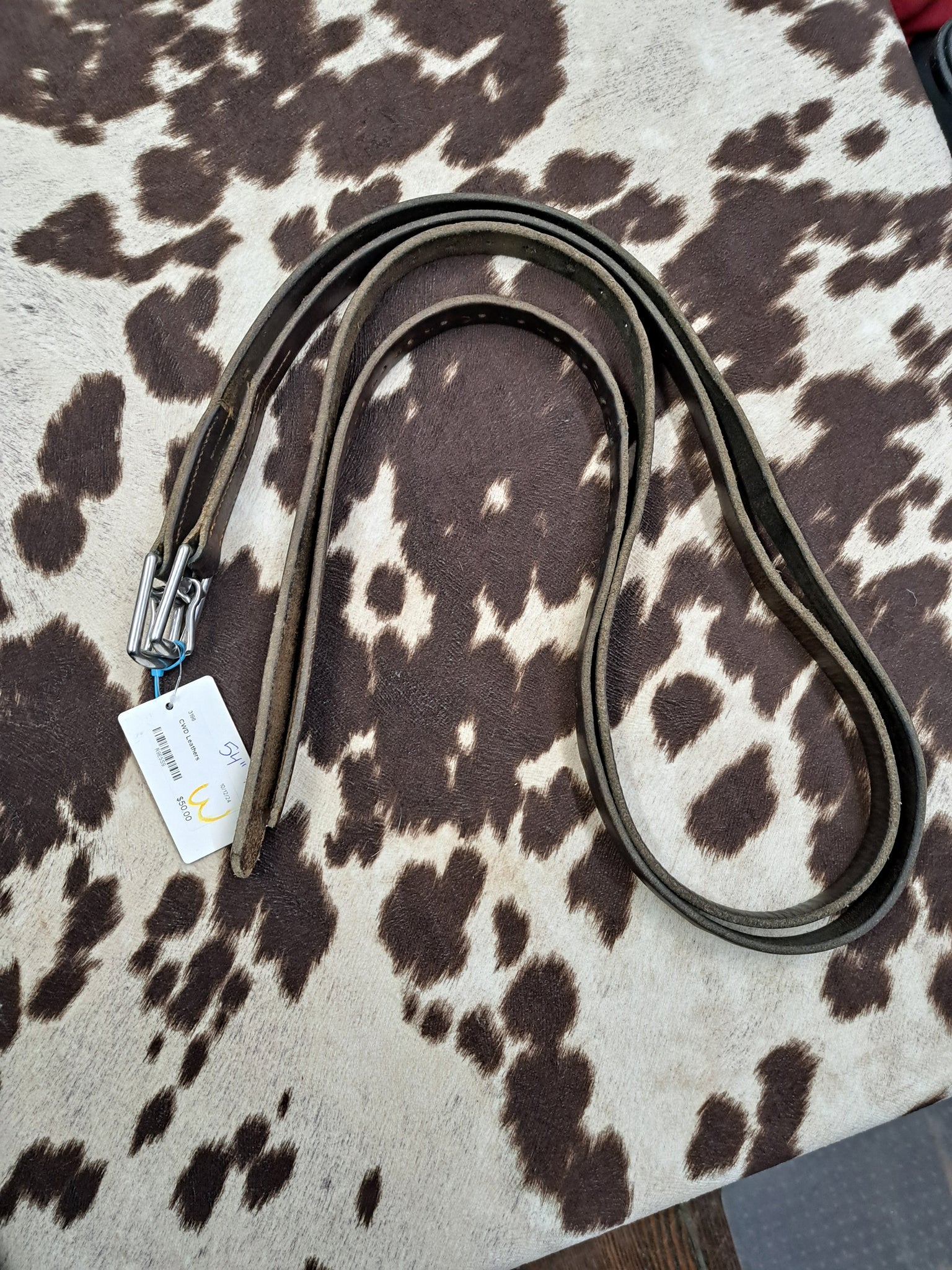 54" CWD Stirrup Leathers