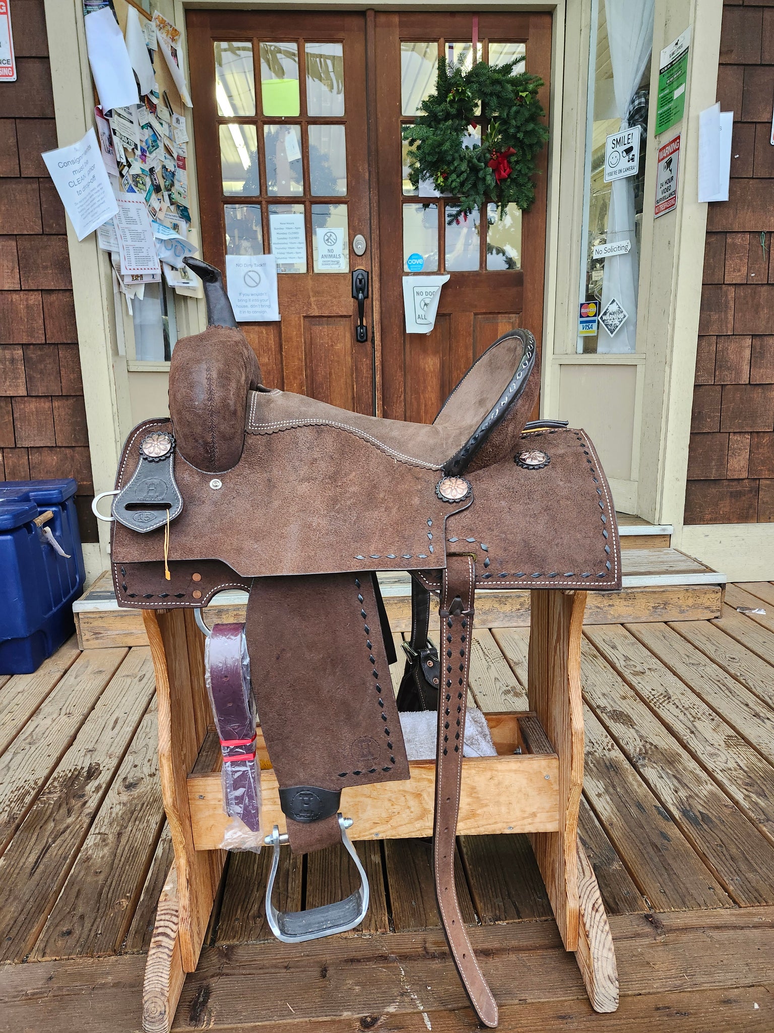 Circle H Barrel Saddle