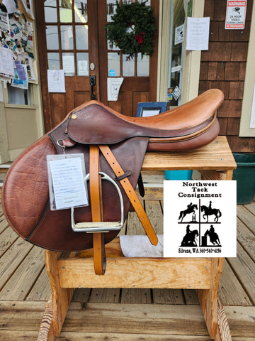 18.5" Collegiate Close Contact Saddle