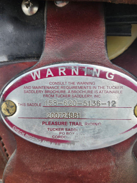 16.5" Tucker Gen 2 Endurance Saddle