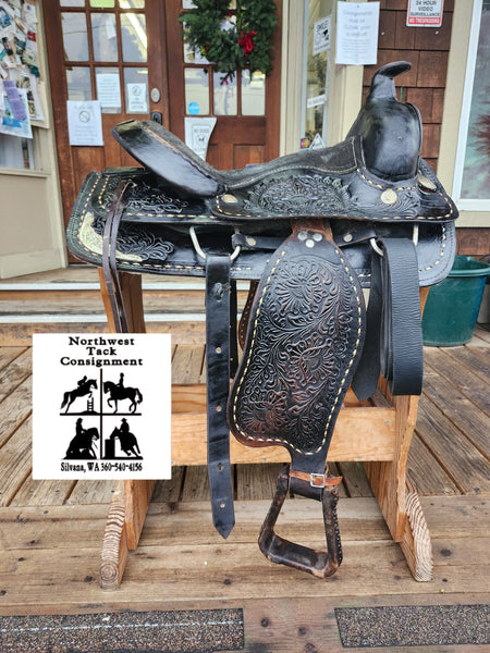 16" Custom Buffalo Saddlery Trail Saddle