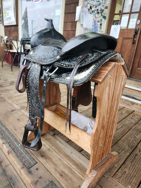 16" Custom Buffalo Saddlery Trail Saddle