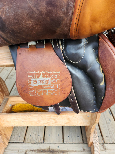 17" Stubben Close Contact Saddle