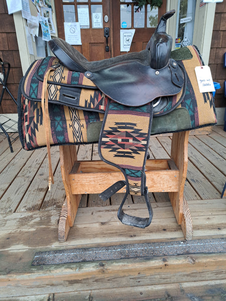 On Trial   16" King Series Cordura Western Trail Saddle