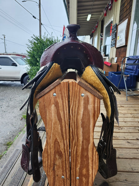 15" Royal King Equitation western saddle