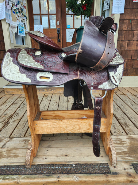 15" Royal King Equitation western saddle