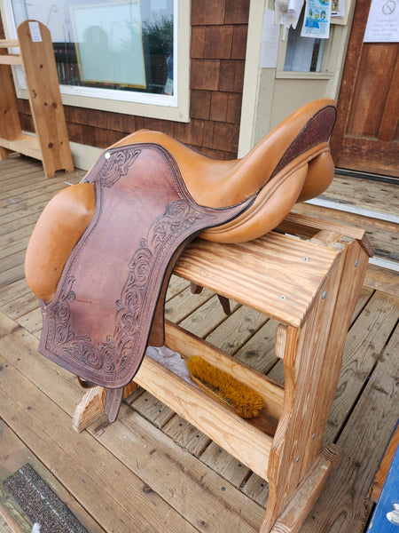 17" Custom Spanish Style Baroque Style Saddle