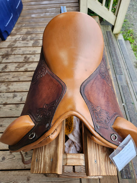 17" Custom Spanish Style Baroque Style Saddle