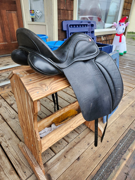 17" SDL Lemke Dressage Saddle