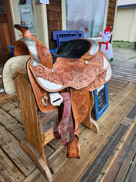 16" Champion Turf Western Equitation Show Saddle